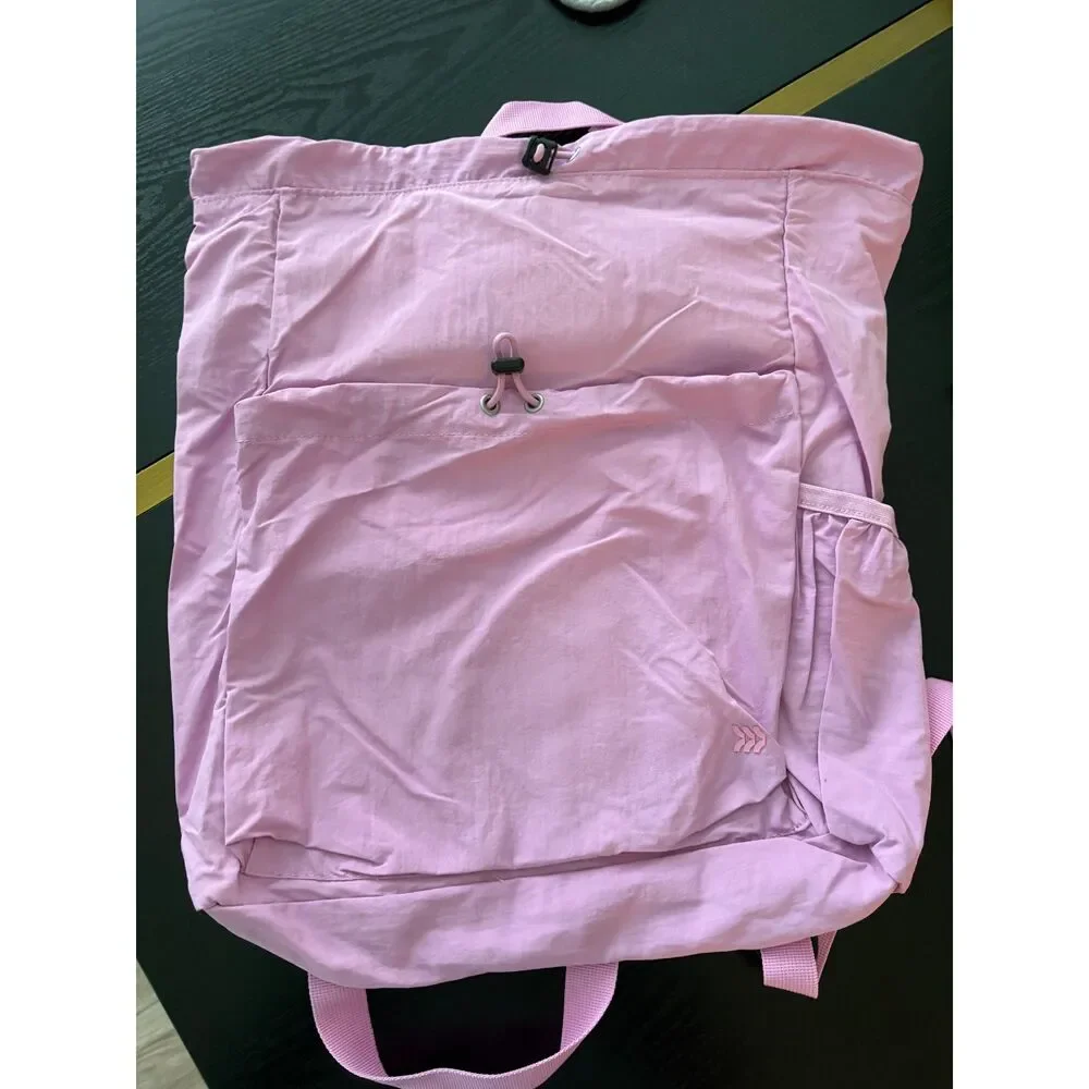 All in Motion Lilac Sack Backpack NWT Cinch Drawstring Sport Bag 15x17 - Picture 5 of 6